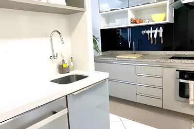 A cozinha ou kitchenette de Landscape@UrbanBeach -200 m² de puro luxo