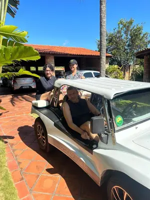 Os clientes hospedados em Pousada Paraíso das Falésias
