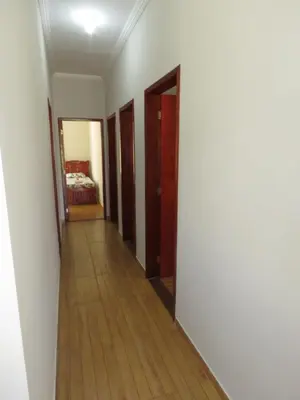 Uma cama ou camas num quarto em Casa Mar e Dunas