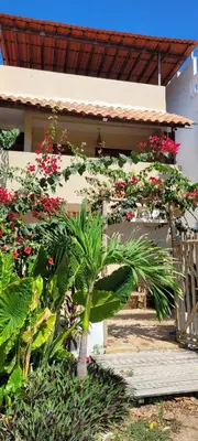 Um jardim no exterior de Dunas de Jeri