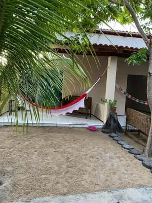 Um jardim no exterior de Chalés toca do guaxinim
