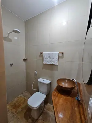 Uma casa de banho em Vila Coqueiro - Moitas