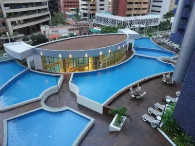 A piscina em ou perto de Beach Class Praia de Iracema