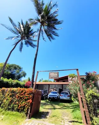 A planta de Pousada Roane - Taíba