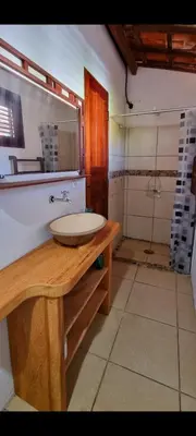 Uma casa de banho em Casinha do Cauipe