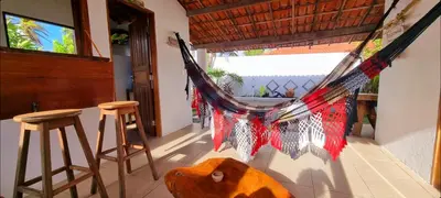 Uma varanda ou terraço em Casinha do Cauipe