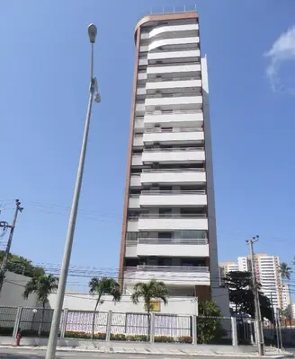O edifício onde o apartamento está situado
