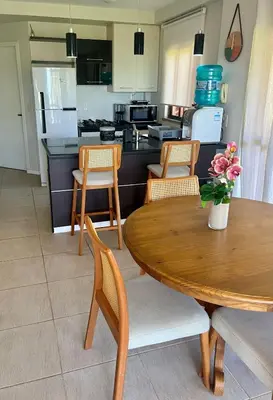 A cozinha ou kitchenette de Cumbuco Dream Village 602V by Aloha Vibes ADM