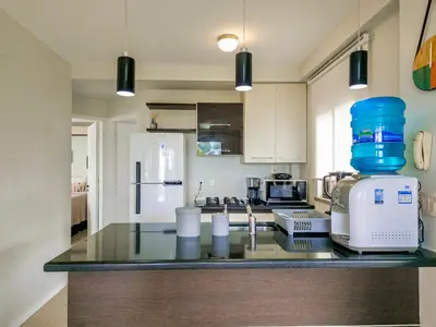 A cozinha ou kitchenette de Cumbuco Dream Village 602V by Aloha Vibes ADM