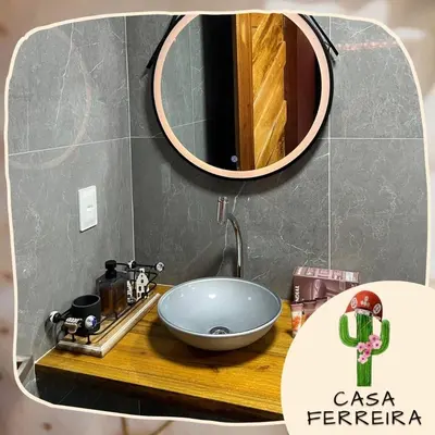 A planta de Casa Ferreira Cumbuco