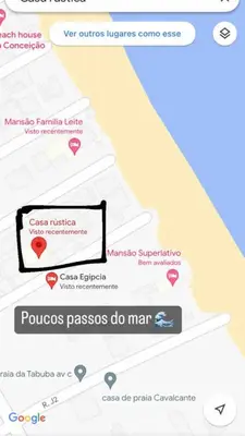 Um certificado, prémio, placa ou documento mostrado em Casa Rústica em Morro Branco - na quadra da praia