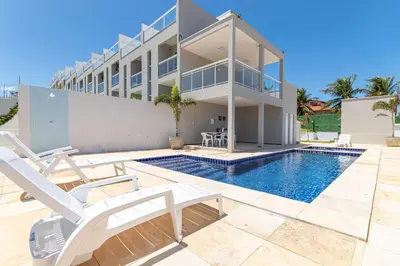 A piscina em ou perto de Beach Townhouses #C3 - Casa equipada por Carpediem