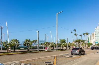 A planta de Beira Mar Fortaleza-Flat Lindo e Aconchegante!