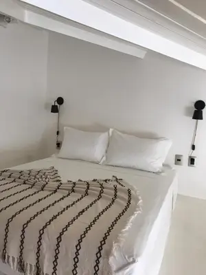Uma cama ou camas num quarto em Tiny House Jeri