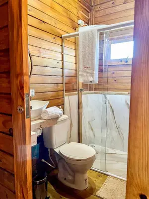Uma casa de banho em La Belle de Jour