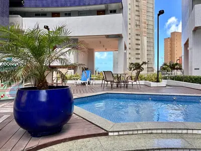 A piscina em ou perto de DN Apartamento VISTA MAR ,a 50 metros do aterro Praia Iracema