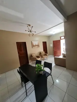 Uma área de estar em Pousada Meireles Praia