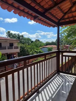 Uma varanda ou terraço em Pousada Albuquerque