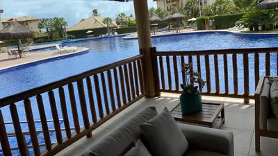 A piscina em ou perto de Apartamento Cumbuco, c2 307