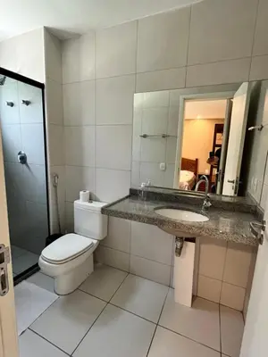 Uma casa de banho em Apartamento B2 106