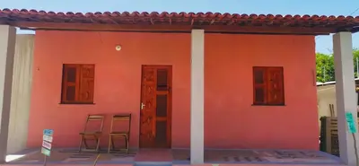 O edifício onde a casa de férias está situado