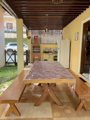 A planta de Chalé das Flores