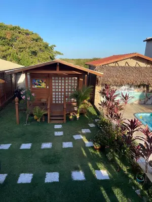 A piscina em ou perto de Pousada BANGALÔS SOL DE LAGOINHA