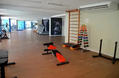 O centro de fitness e/ou as comodidades de fitness de Beautiful Beachclass