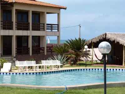 A piscina em ou perto de TAIBA - ONDAS DO MAR RESIDENCE Ap 212 - Rezende Temporada