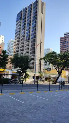 O edifício onde o hotel está situado