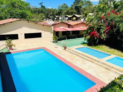 A piscina em ou perto de Chale Ouro Verde - Serra de Guaramiranga