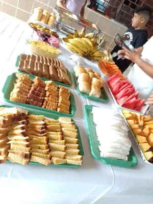 Refeições na casa de férias ou nas proximidades