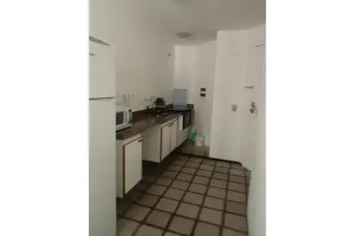 A cozinha ou kitchenette de Flat Golden Beira Mar 557
