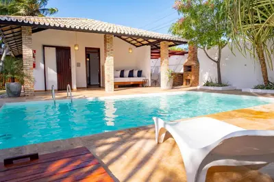A piscina em ou perto de Refugios Parajuru - Casa Pequena