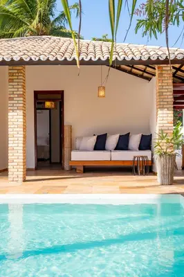 A piscina em ou perto de Refugios Parajuru - Casa Pequena