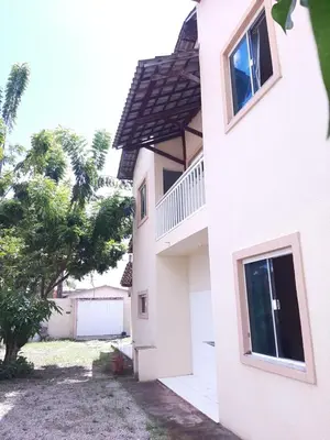 O edifício onde a casa de férias está situado