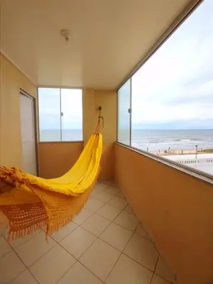 Uma varanda ou terraço em Amazônia Praia Hotel