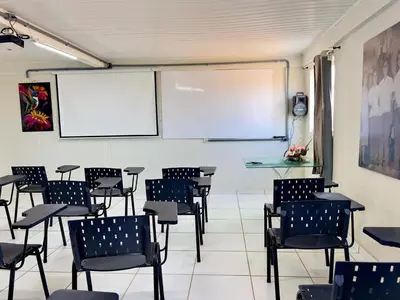 A planta de Pousada Rancho do Sabiá