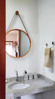 A planta de suite com ar-condicionado na Fullhausi Fortim